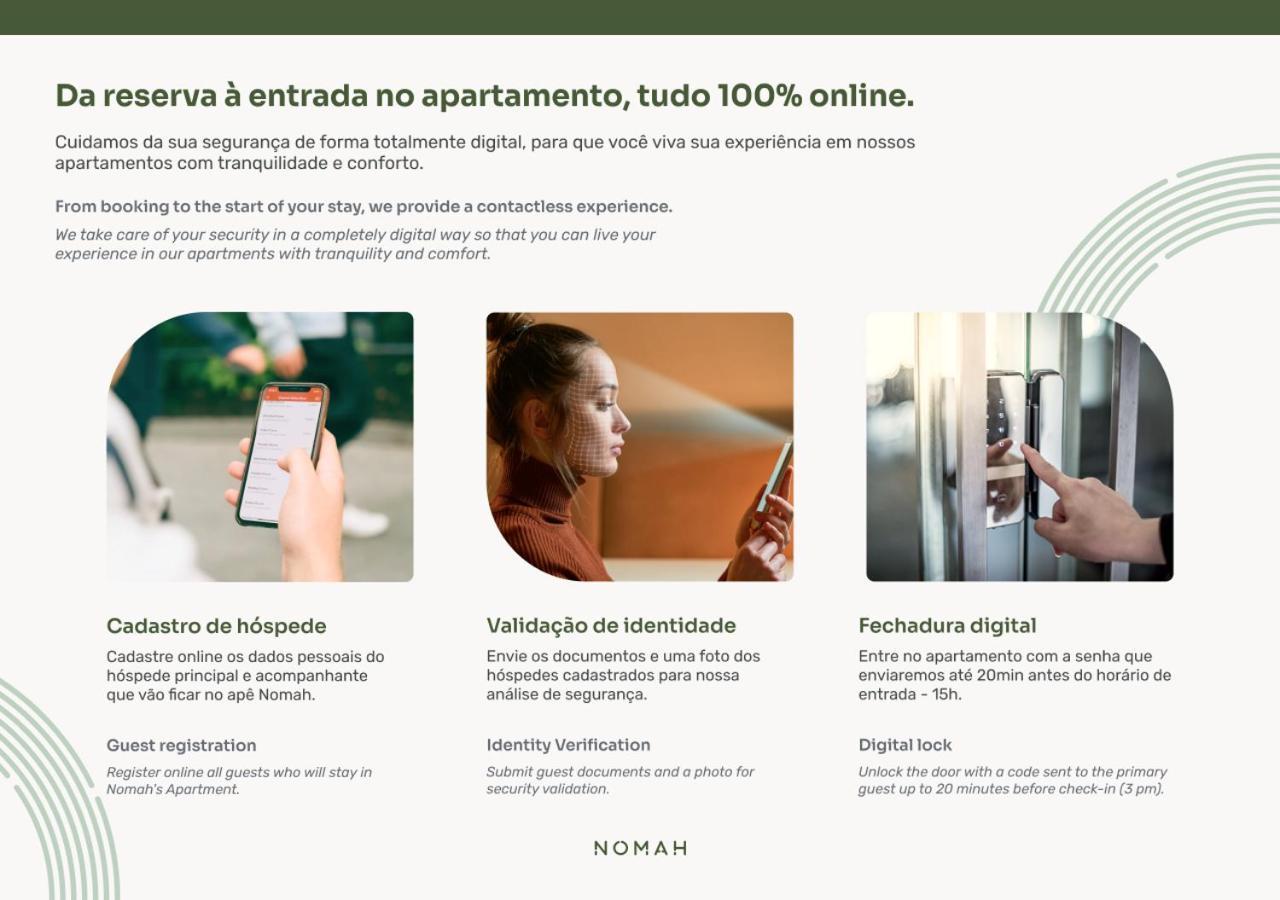 Nomah - Aptos Por Temporada Na Liberdade Lägenhet São Paulo Exteriör bild