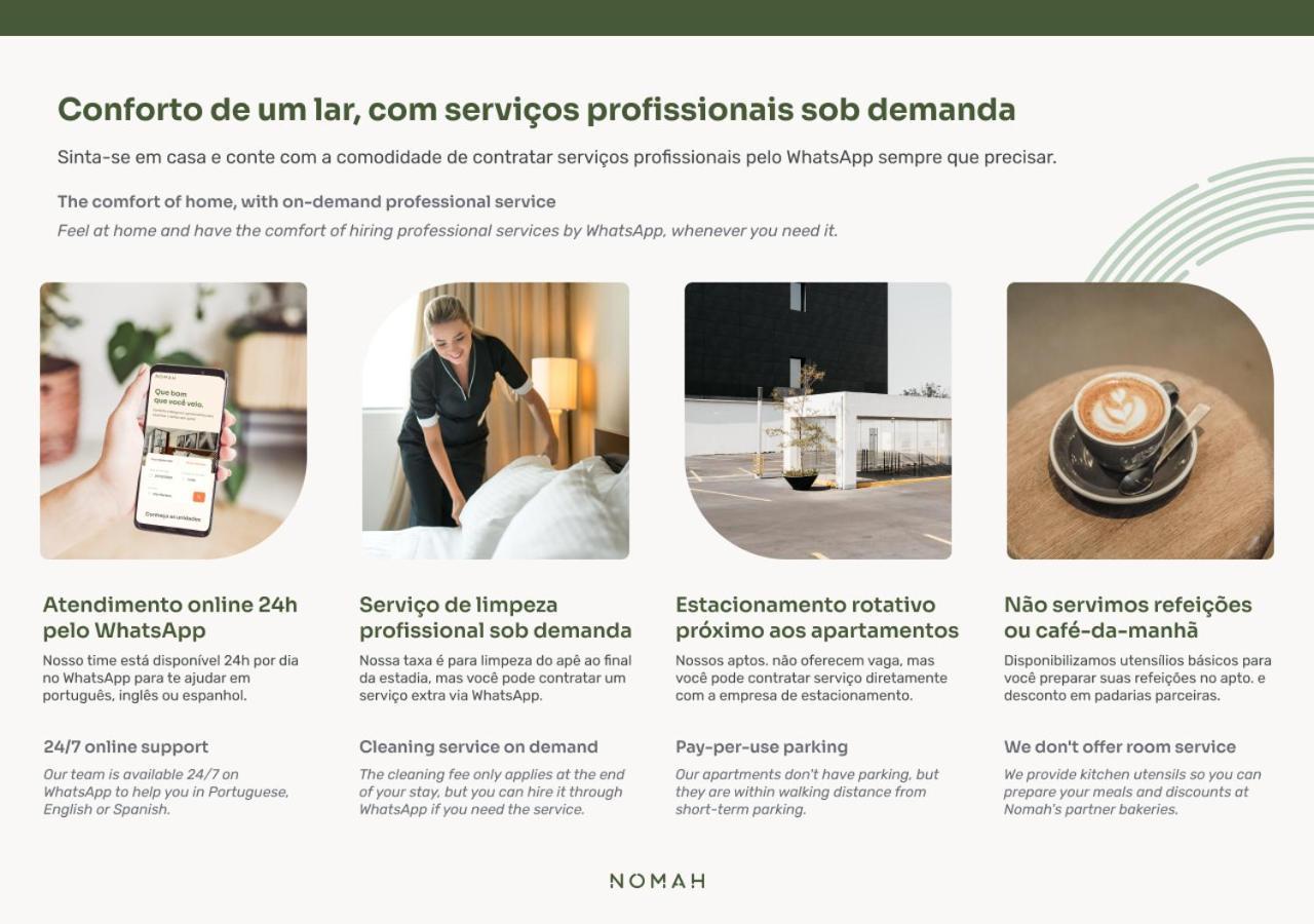 Nomah - Aptos Por Temporada Na Liberdade Lägenhet São Paulo Exteriör bild